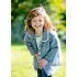 Portrait of a girl in her new coat